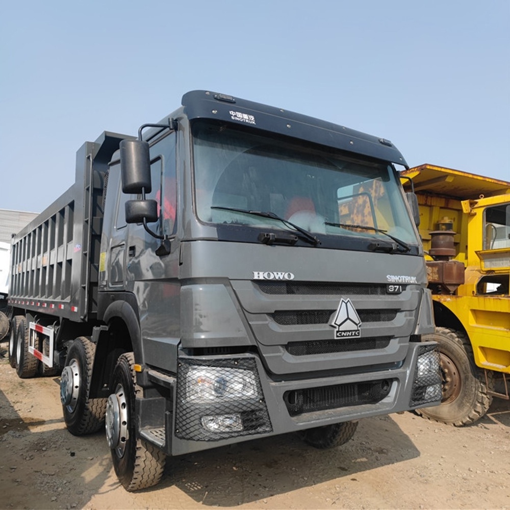 SINO TRUCK 12 Wheeler RHD 50tons Second Hand 6x4 8x4 Used HOWO Tipper Dump Truck