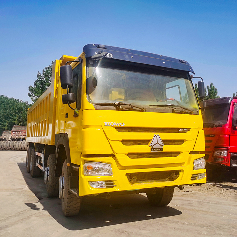 SINO TRUCK 12 Wheeler RHD 50tons Second Hand 6x4 8x4 Used HOWO Tipper Dump Truck