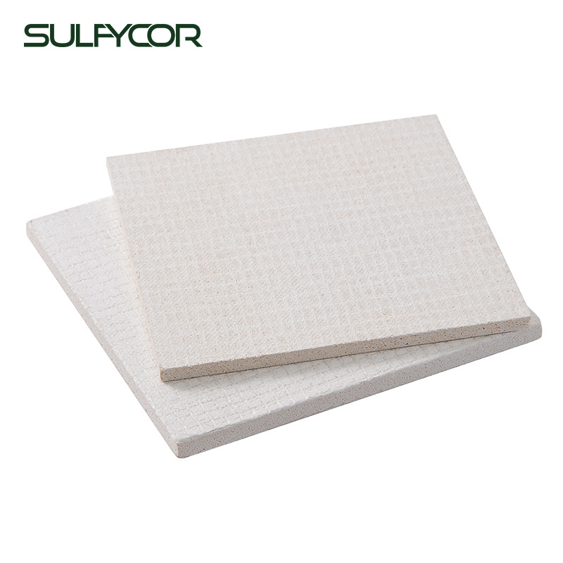 Manufacturer Mgo Board / Magnesium Oxide Board Price Heat Insulation Fireproof Waterproof Construction Underlayment Wall Panels