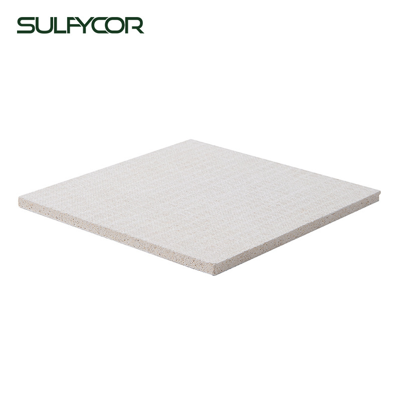 Manufacturer Mgo Board / Magnesium Oxide Board Price Heat Insulation Fireproof Waterproof Construction Underlayment Wall Panels