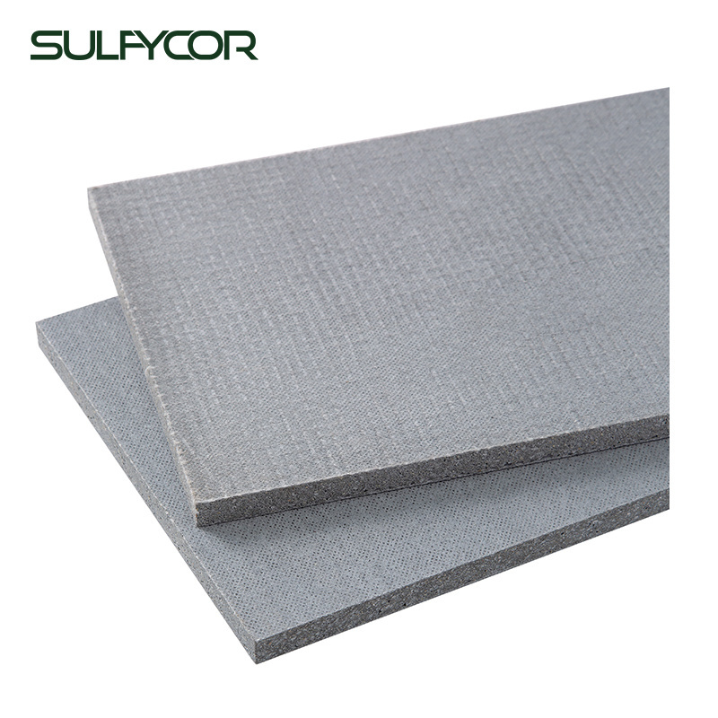 18mm square edge subfloor board Fireproof Mgo Floor Magnesium Oxide Board 4x8 for Building Materials Customized Surface