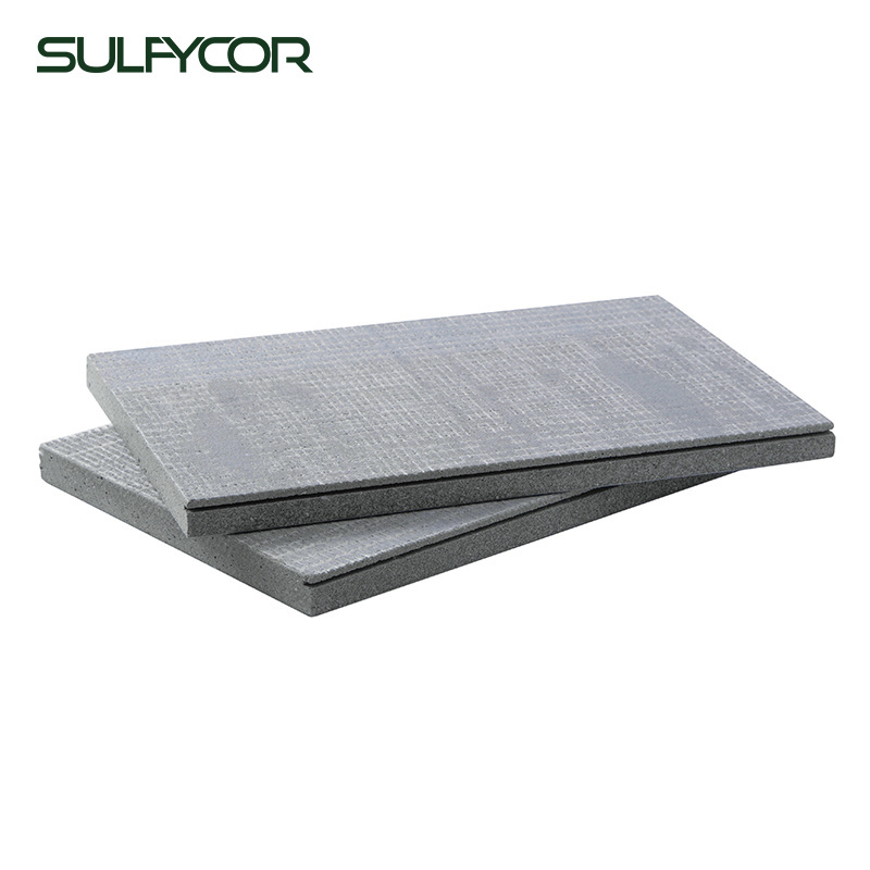 18mm square edge subfloor board Fireproof Mgo Floor Magnesium Oxide Board 4x8 for Building Materials Customized Surface