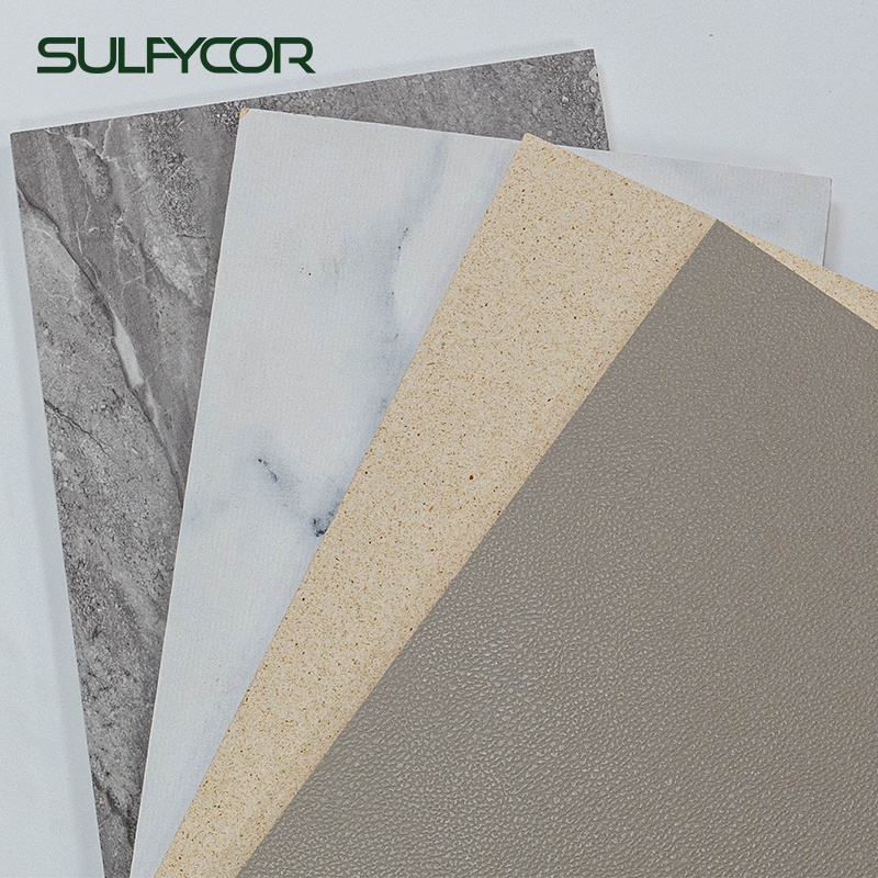 Supply fire resistant marble wooden PVC Film wallboard for interior wall cladding decoration mgo boards magnesium sulphate board