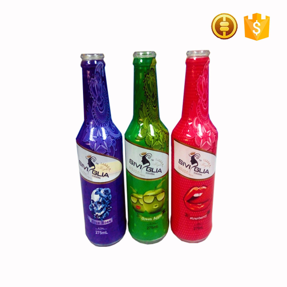 China PVC shrink bottle label for different beverage