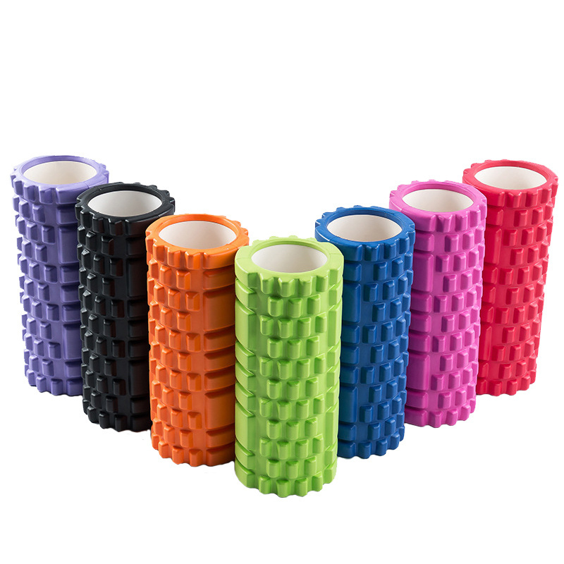 High Density Muscle Fitness Massage Stick Relax Foam Camo Column Roller Custom Logo Hollow Yoga Back Eva Foam Roller