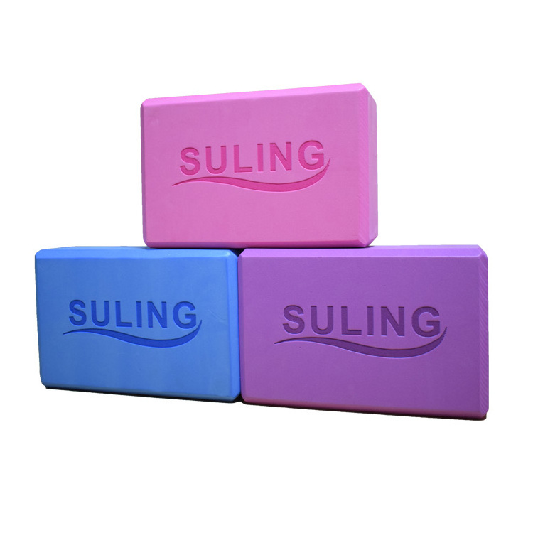 New Product Wholesale Custom Private Label High Density Eco-Friendly Recycled Foam EVA Yoga Block