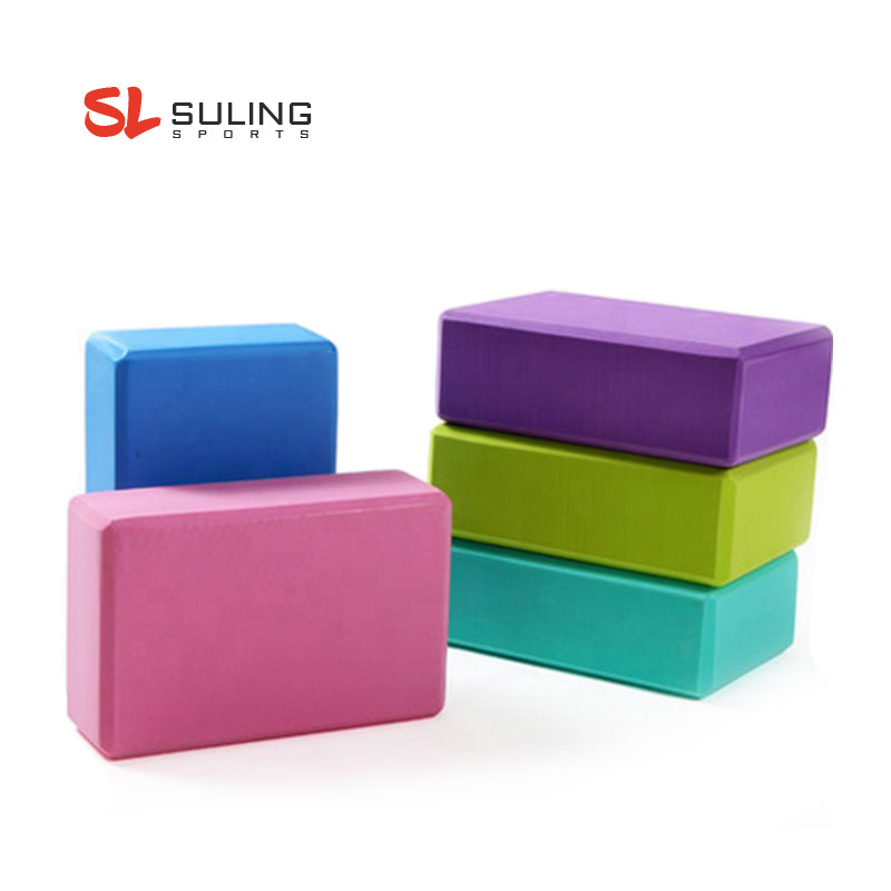 New Product Wholesale Custom Private Label High Density Eco-Friendly Recycled Foam EVA Yoga Block