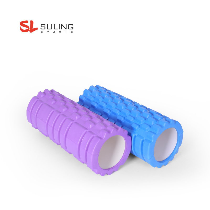 High Density Muscle Fitness Massage Stick Relax Foam Camo Column Roller Custom Logo Hollow Yoga Back Eva Foam Roller