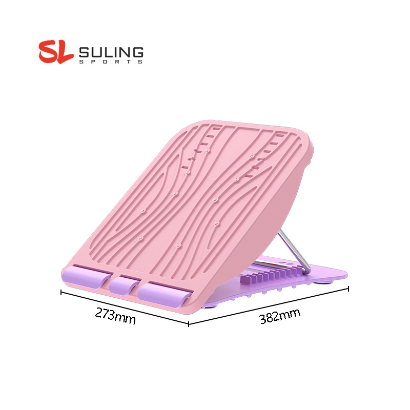 Multifunctional Foot Massage Calf Stretching Tool adjustable neck and back stretcher lumbar standing slant board for exercise