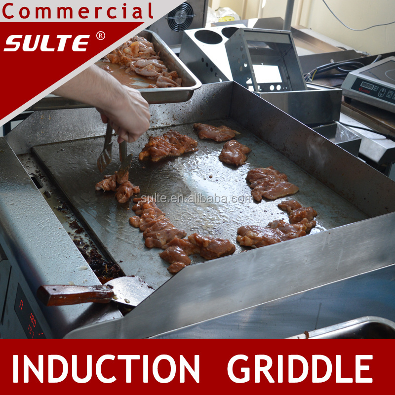 Commercial Stainless Steel Induction Griddle