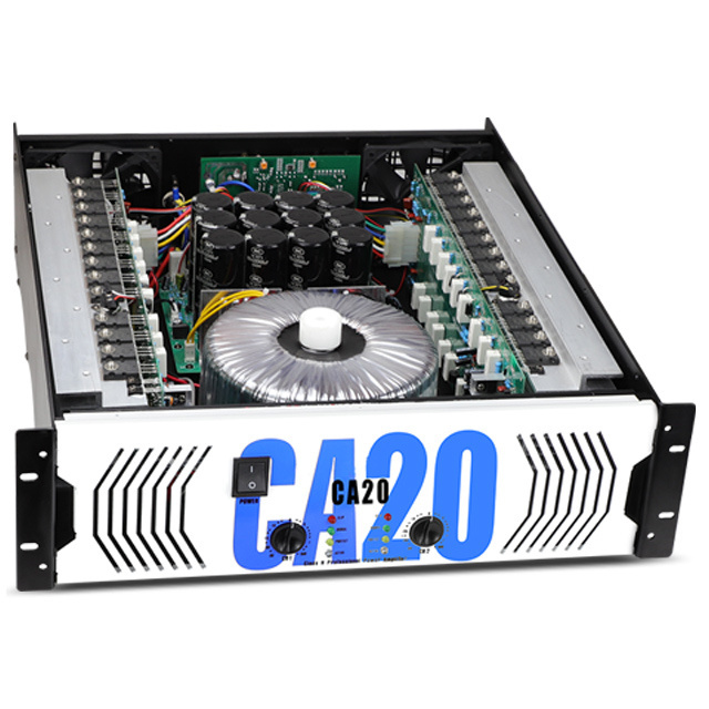 Professional audio power amplifier CA20 two channels 1300W