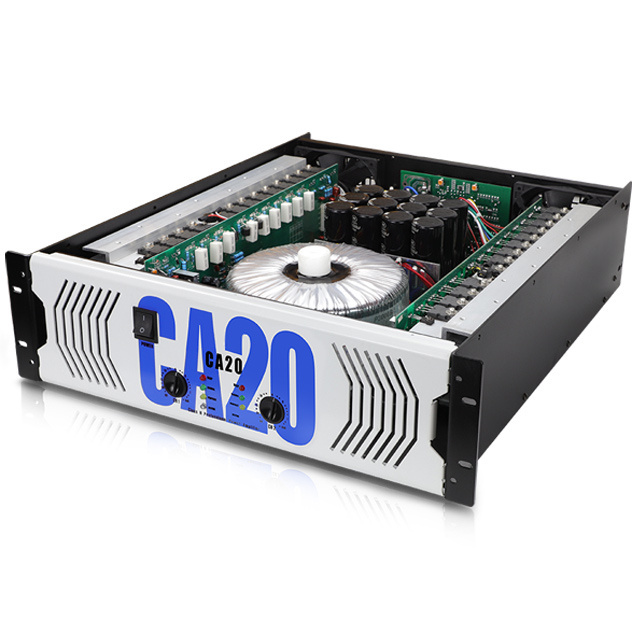 Professional audio power amplifier CA20 two channels 1300W