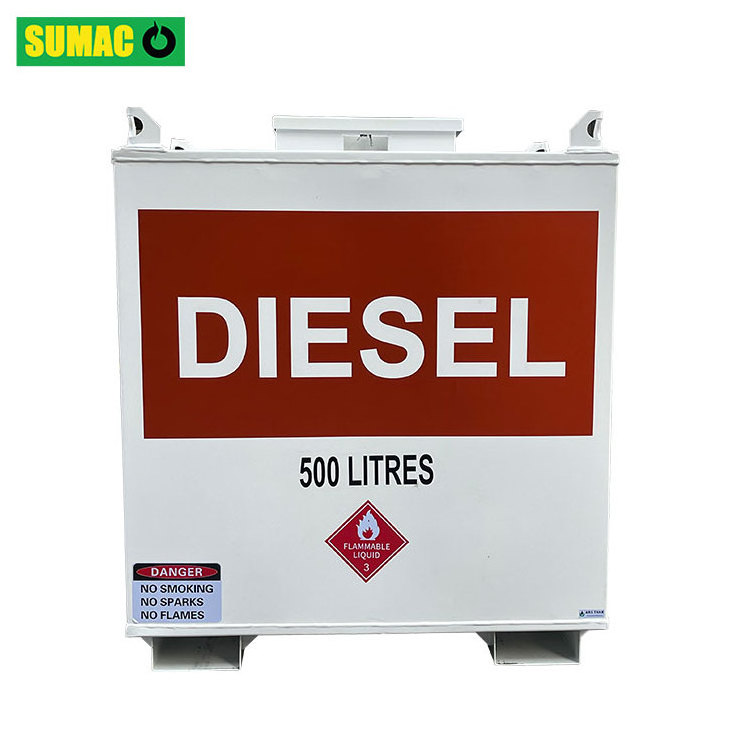 Hot sale 500 liter fuel storage tank double walled self bunded diesel tank