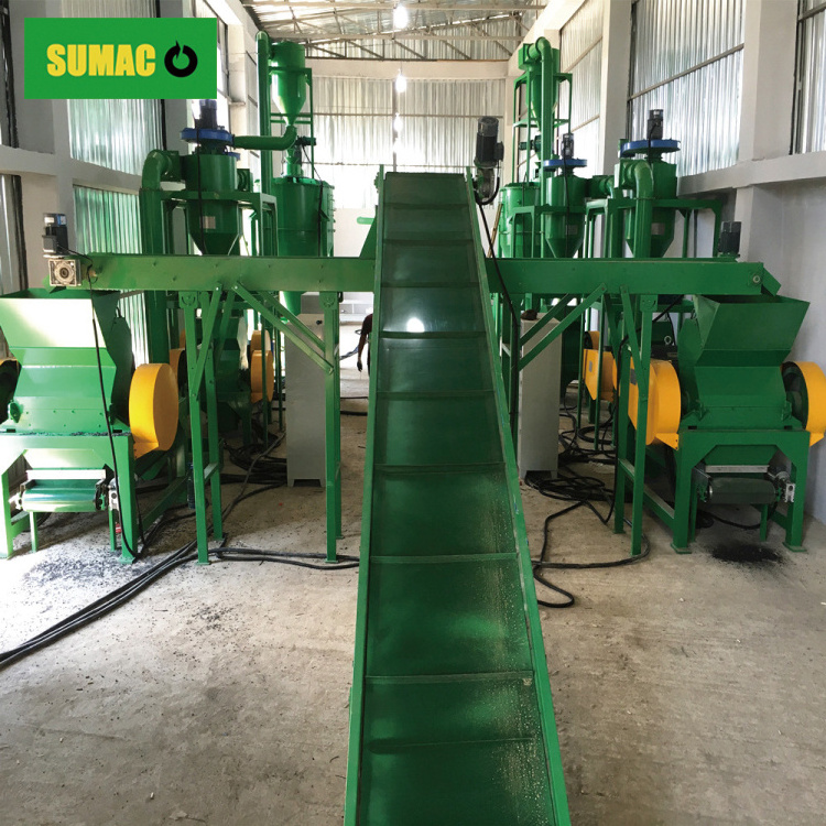 High Efficiency Waste Car Tire Recycling Machine To Make Rubber Powder Price