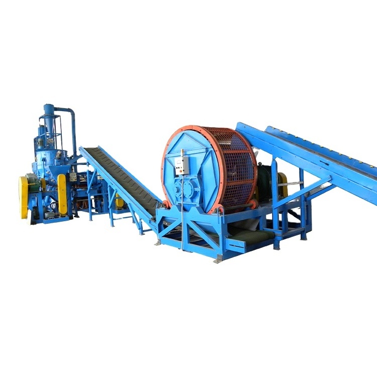 tire crusher tire recycling machine,pyrolysis machine waste tire recycling machine,rubber powder making machinery