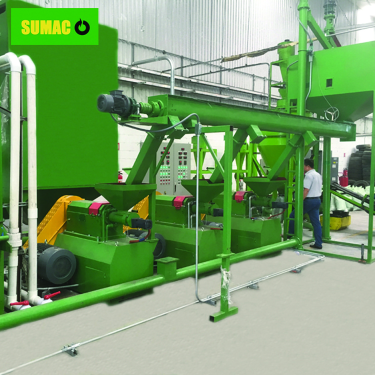 tire crusher tire recycling machine,pyrolysis machine waste tire recycling machine,rubber powder making machinery