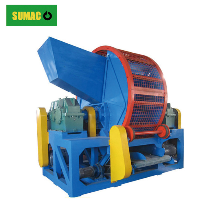 New Tire Shredder Truck Tyre Changer Machine with Reliable Motor for Manufacturing Plant Used Tire Shredder for Sale