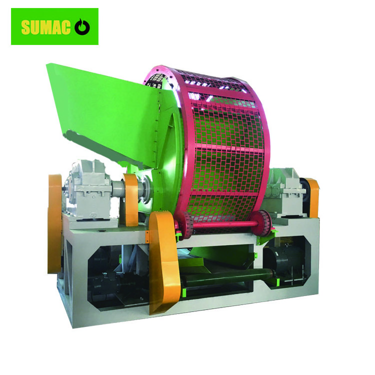 New Tire Shredder Truck Tyre Changer Machine with Reliable Motor for Manufacturing Plant Used Tire Shredder for Sale