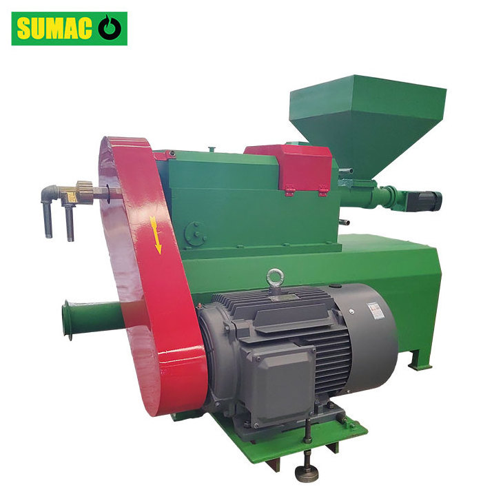 Fully automatic waste tire recycling line crumb rubber grinding machine / waste tire recycle equipment