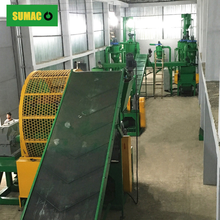 High Efficiency Waste Car Tire Recycling Machine To Make Rubber Powder Price