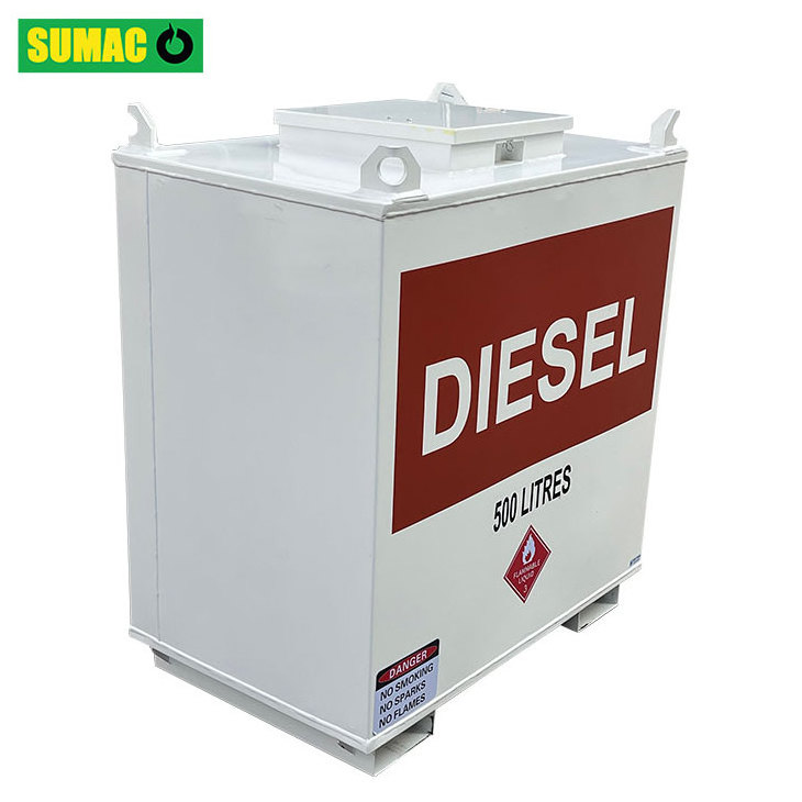 Customized double wall 500 liter self bunded diesel fuel transfer storage tank