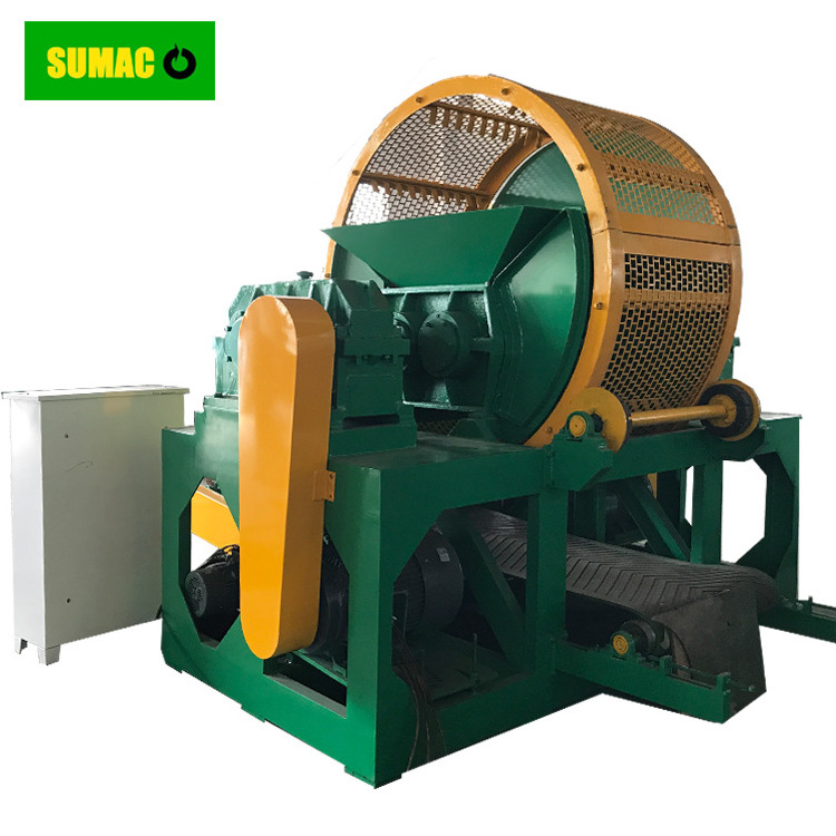 Waste Crumb Rubber Tyre Shredder Recyle Machinery In Other Rubber Processing Machinery