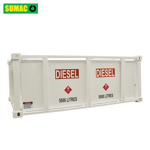 SUMAC Wholesale 2200 Liters 5000L Vent Valve Stainless Steel Diesel Oil Fuel Storage Tank