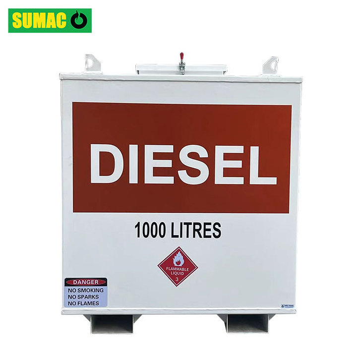 SUMAC Customize 1000L Double Wall Over Fill Protection Kerosene Oil Diesel Storage Fuel Tank