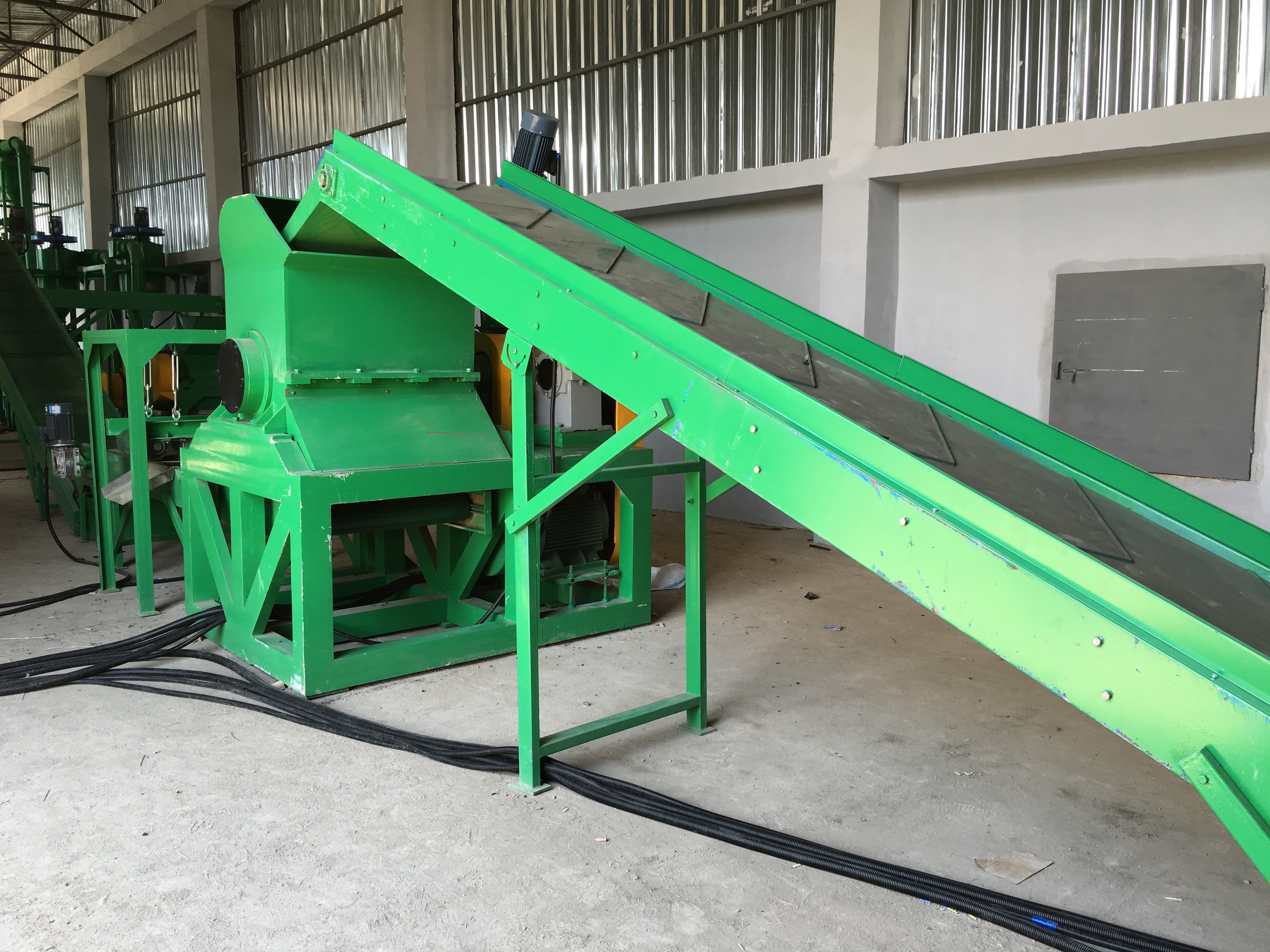 Recycled Rubber Tile Tyre Powder Making Machinery Production Line Rubber Tire Recycling Machine