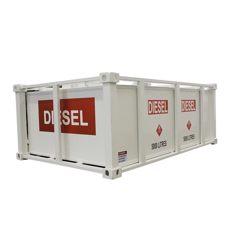 Hot sale customized carbon steel self bunded diesel fuel storage tank 5000 liter