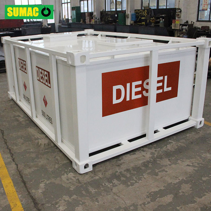 SUMAC Wholesale 2200 Liters 5000L Vent Valve Stainless Steel Diesel Oil Fuel Storage Tank