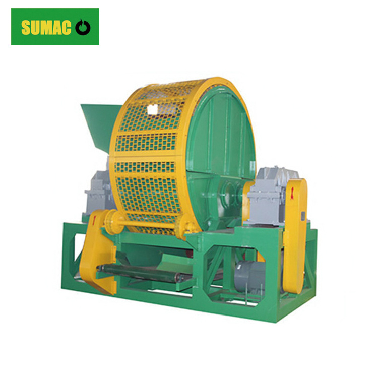 Industrial Waste Tyre Recycling Machine Portable Whole Waste Truck Tire Shredder Machine For Sale In India