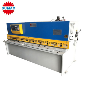 QC12Y series hydraulic swing beam shearing plate cutting machine