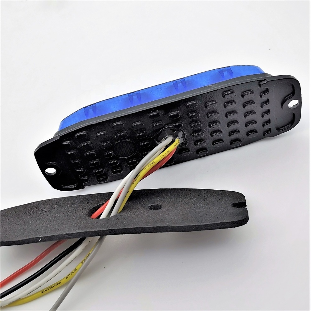 ECE R65  led flashing grill lights high power Blue Led Warning Strobe Light  LED Surface Mount headlight