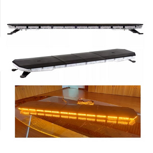 30" 38" 46" 54" 62" 70" Led Roof Top Light Bar Amber Light Ambulance Towing Truck Led Warning Light Bar 12v 24v