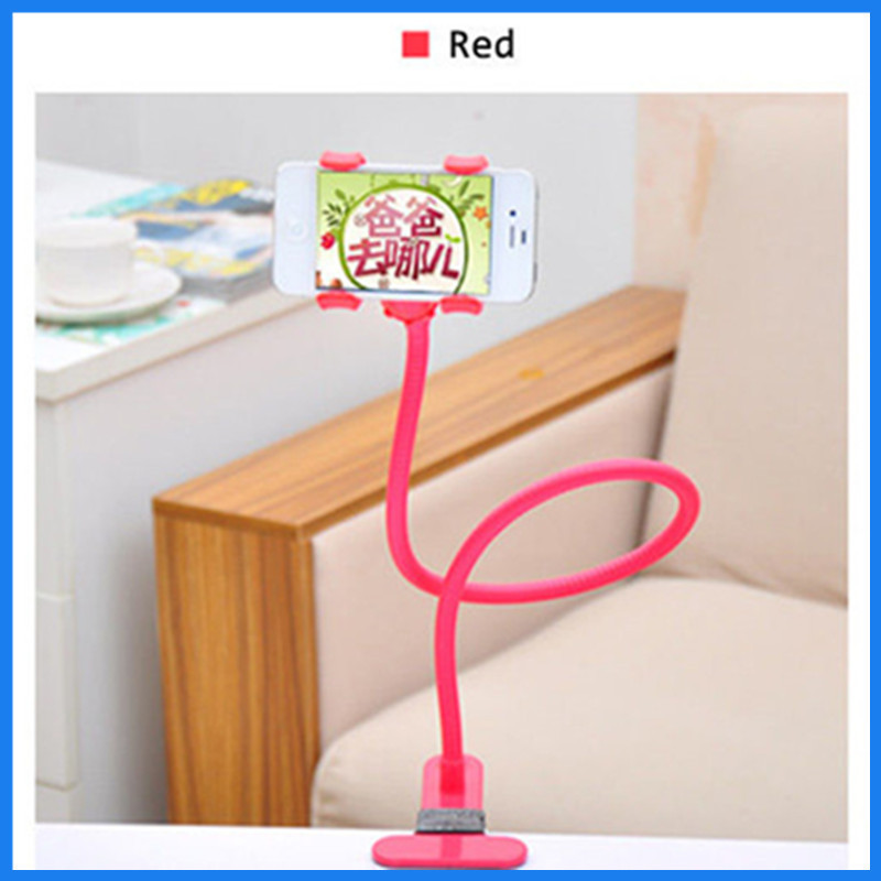 360 Creative Adjustable Phone Camara Holder with Clip Portable Solid Multi-functional Telescopic Lazy Plastic Cell Phone Holder