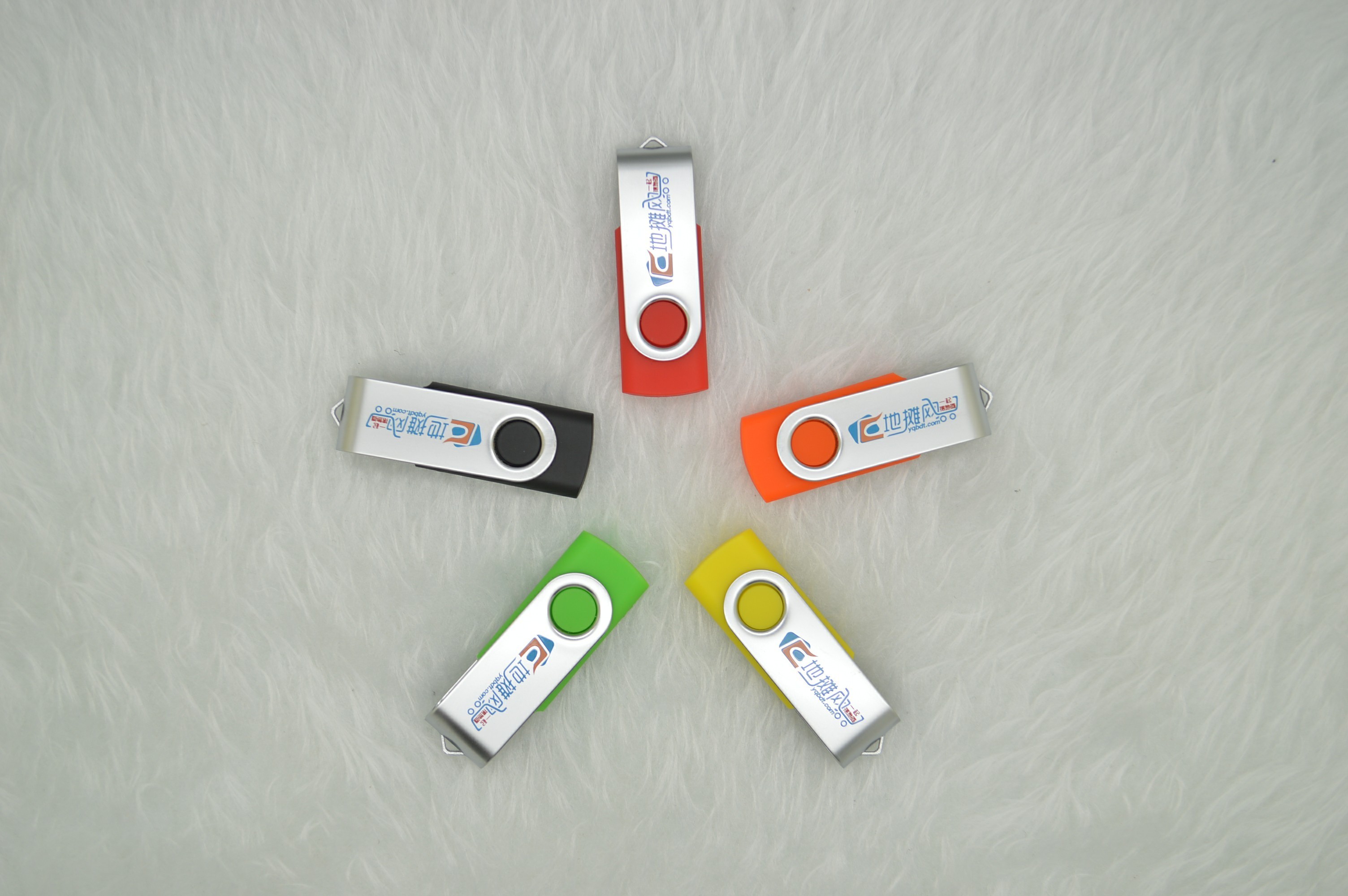 Custom Logo Promotional Swivel 4GB 8GB 16GB 32GB 64GB 128GB Memory U Stick Pendrive Mini Pen Drive 2.0 USB Flash Drives