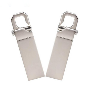 Custom Logo hook style 64 gb pen drive 3.0 metal pen drive usb flash for promotional gift from china  pen drives supplier