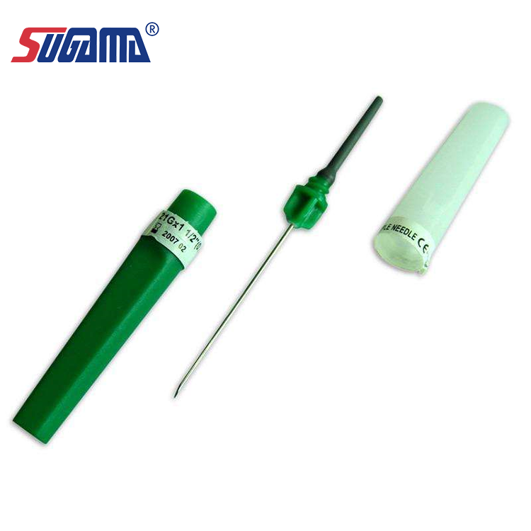 safety disposable 21g blood collection needle