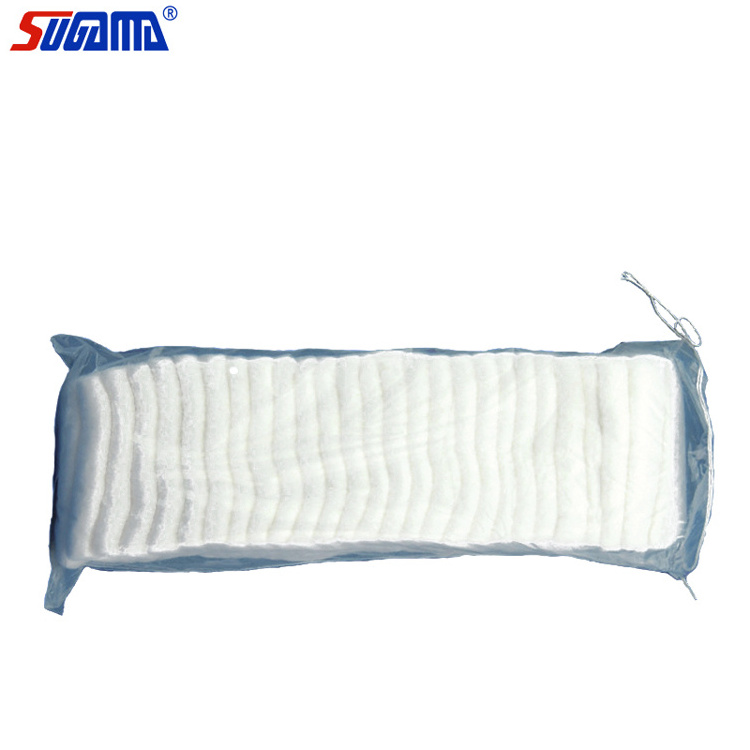 Custom Weight 50g 100g 200g 500g 1000g Zig-Zag Cotton Wool for Medical Supply