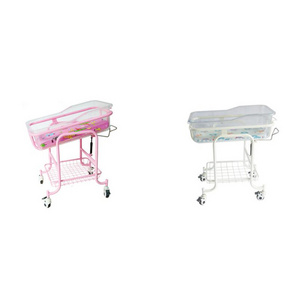 baby roll cart hospital babi bed with four wheels