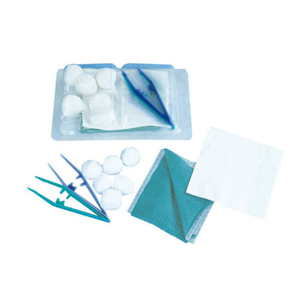 sterile dressing pack disposable dressing set wound dressing with cotton ball