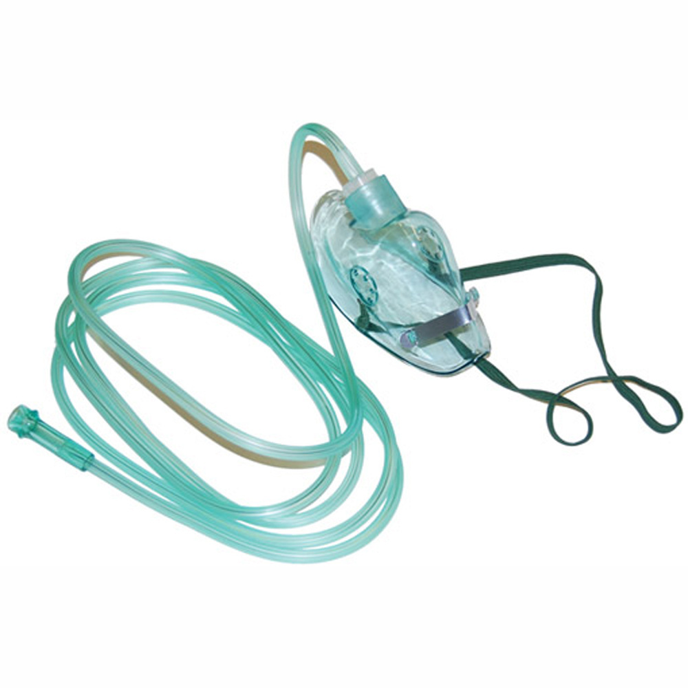 Disposable Baby Child Adult Sizes Single Use PVC Oxygen Mask