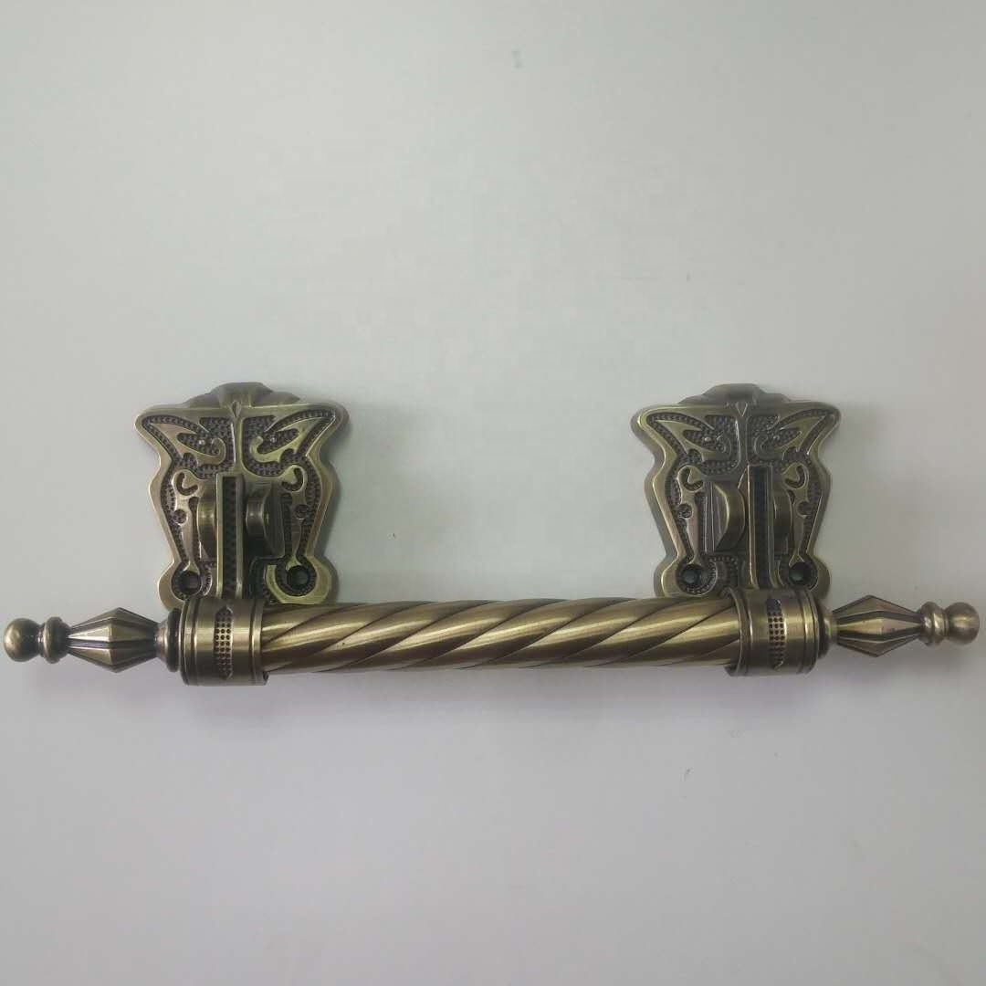 H019 Funerarias Bronze metal handles coffin manijas para urnas