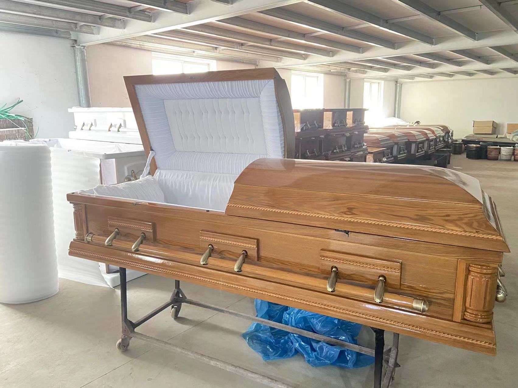 SA46 SUMEIER American wooden casket funeral supplies