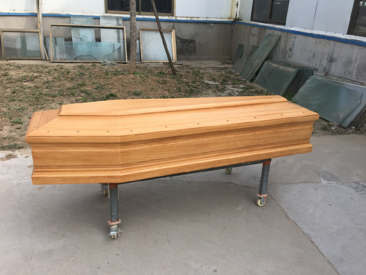 IT248 Funeral wooden coffin casse funebri made in china