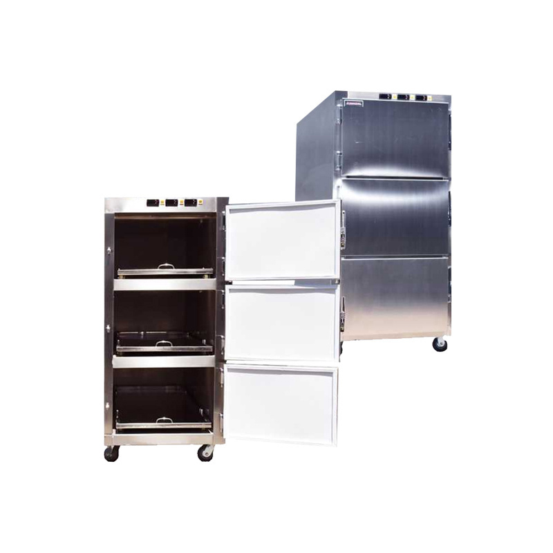 Mortuary Equipment 3 drawers corpse freezer mortuary refrigerator ME3003 Stainless Steel Morgue Refrigerator