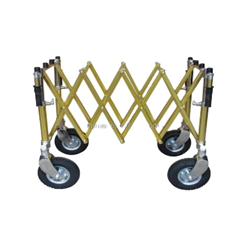 high quality mortuary coffin trolly XH-5C church truck funeral equipment Extendable Church Casket Trolley