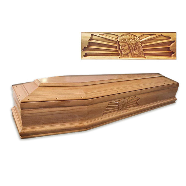 IT248 Funeral wooden coffin casse funebri made in china