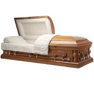 SA46 SUMEIER American wooden casket funeral supplies